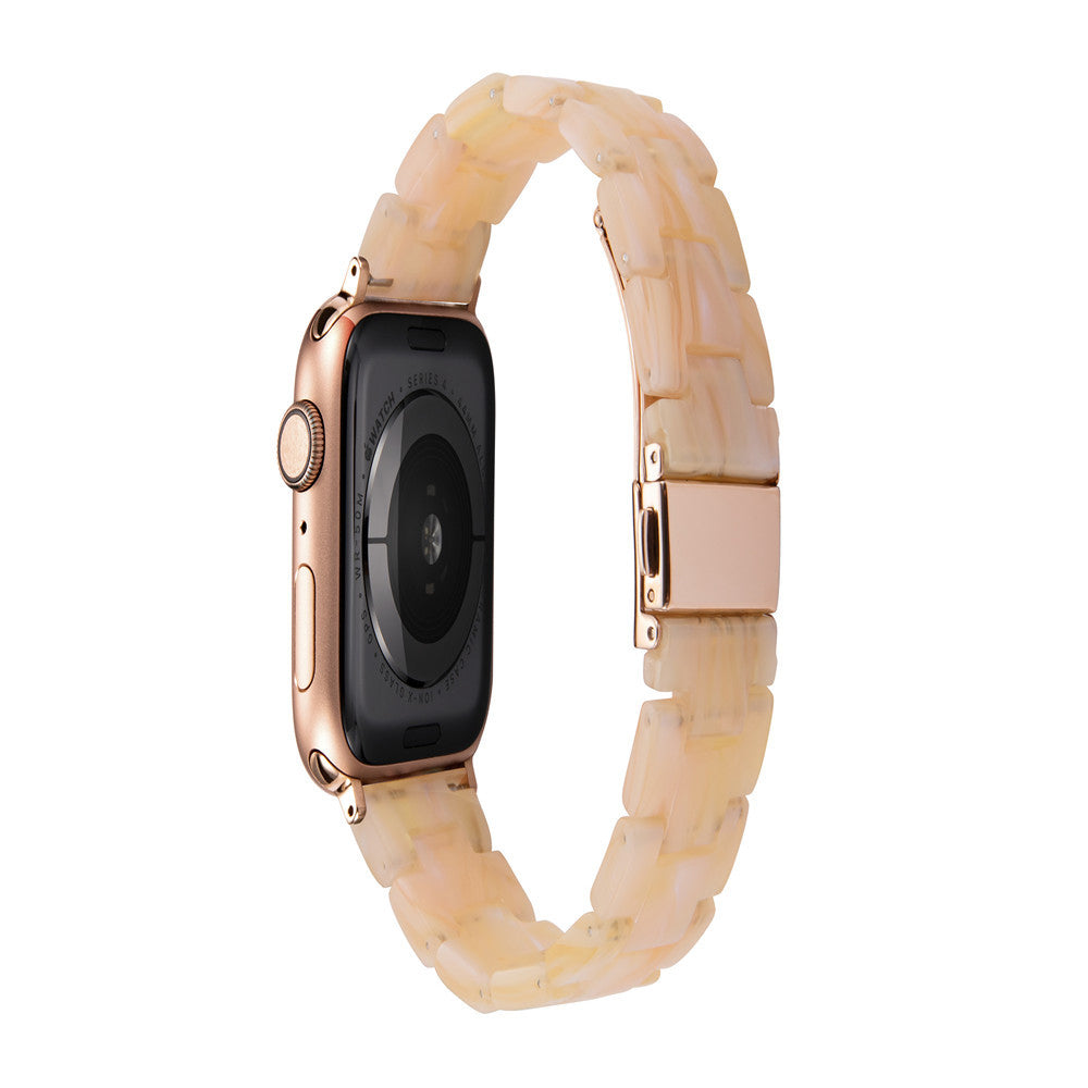 Applicable Apple iPhone Watch7 Smart Watch Band iWatch6543 Resin Strap Fashion Trend