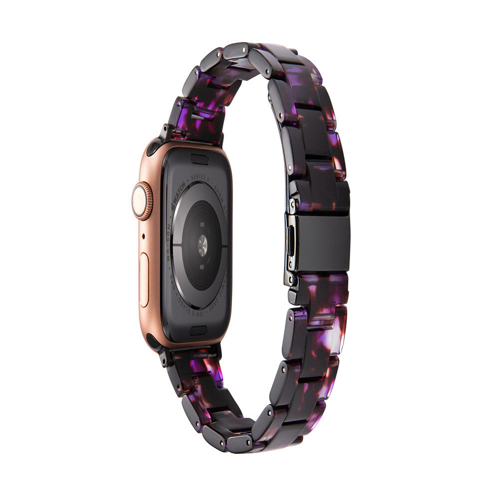 Applicable Apple iPhone Watch7 Smart Watch Band iWatch6543 Resin Strap Fashion Trend