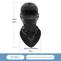 Winter Cycling Warm Scarf For Men And Women Double Layer With Fleece Thickened Cold Mask Windproof Ear Protector Head Cover