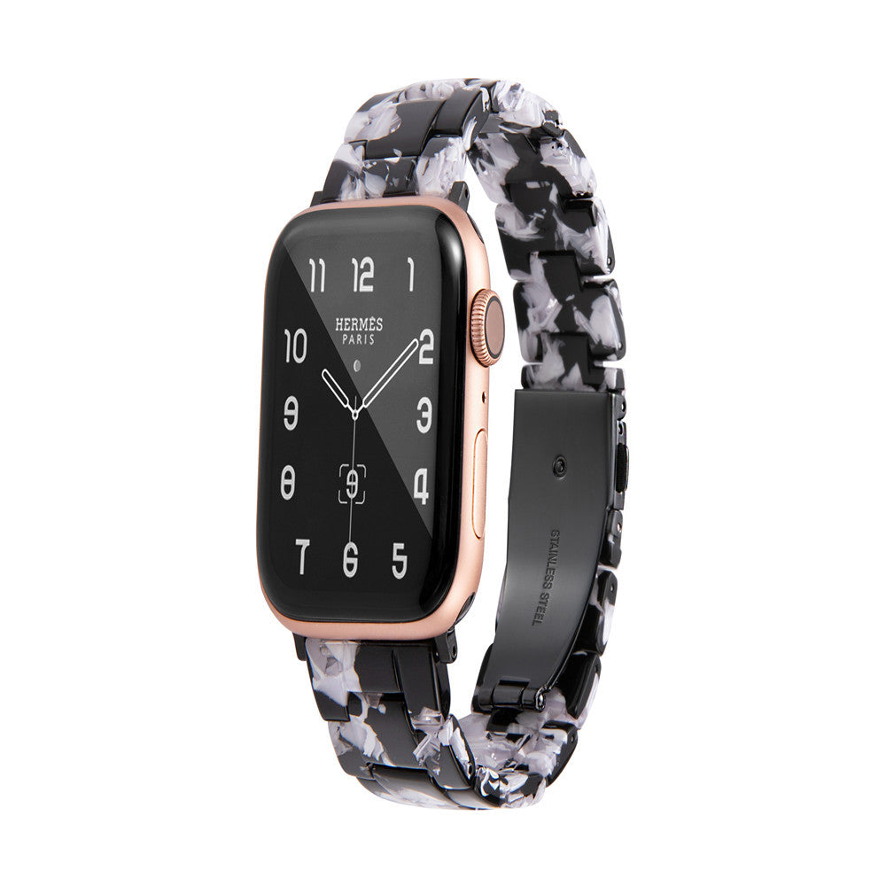 Applicable Apple iPhone Watch7 Smart Watch Band iWatch6543 Resin Strap Fashion Trend