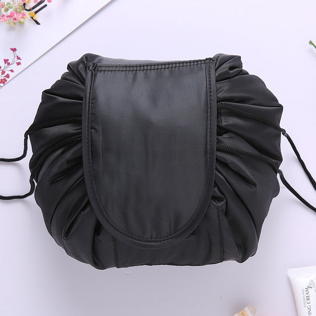 Do Not Miss Drop ship Women Drawstring Cosmetic Bag travel Organizer bag pouch Make Up Case Storage Makeup Bag Toiletry bag