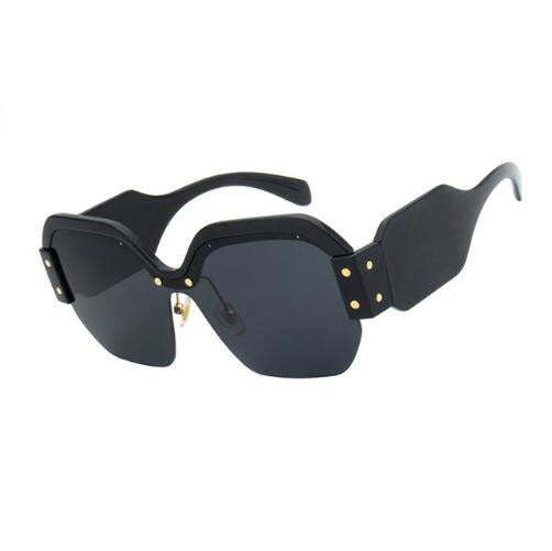 Half Frame Sunglasses Women Men