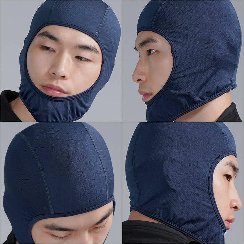 Soft Equipment Short Motorcycle Hood  Track Off-Road Motorcycle Sunscreen Sweat-Absorbing Hood For Men