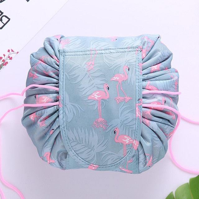 Do Not Miss Drop ship Women Drawstring Cosmetic Bag travel Organizer bag pouch Make Up Case Storage Makeup Bag Toiletry bag