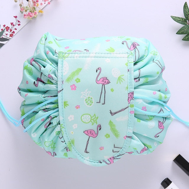 Do Not Miss Drop ship Women Drawstring Cosmetic Bag travel Organizer bag pouch Make Up Case Storage Makeup Bag Toiletry bag