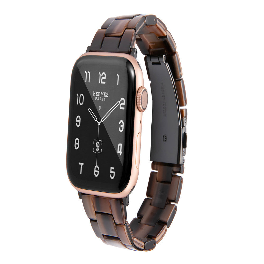 Applicable Apple iPhone Watch7 Smart Watch Band iWatch6543 Resin Strap Fashion Trend