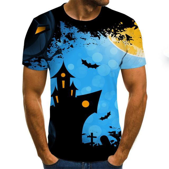 Men clothes 2020 New Mens Short Sleeve T-shirt 3D print t Shirt Casual Breathable funny t shirts