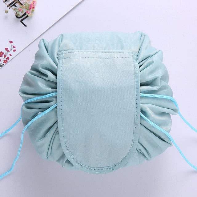 Do Not Miss Drop ship Women Drawstring Cosmetic Bag travel Organizer bag pouch Make Up Case Storage Makeup Bag Toiletry bag