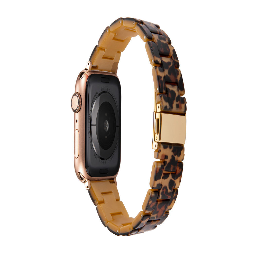 Applicable Apple iPhone Watch7 Smart Watch Band iWatch6543 Resin Strap Fashion Trend