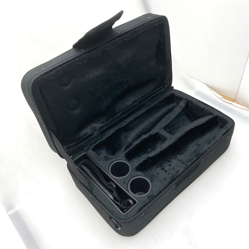 Portable Clarinet Case Bag Crossbody Black Pipe Cloth Box