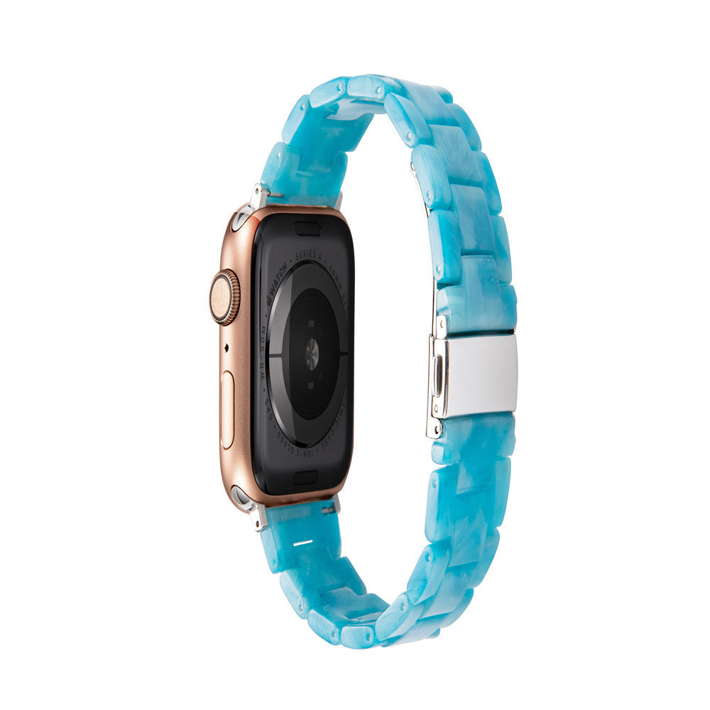 Applicable Apple iPhone Watch7 Smart Watch Band iWatch6543 Resin Strap Fashion Trend