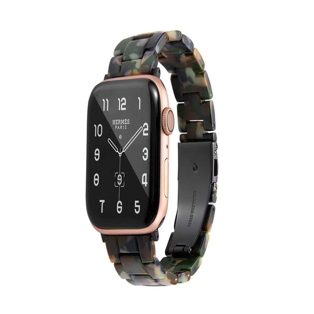 Applicable Apple iPhone Watch7 Smart Watch Band iWatch6543 Resin Strap Fashion Trend