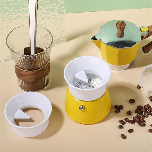 Mocha Pot Cloth Powder Dispenser Coffee Pot Powder Ring