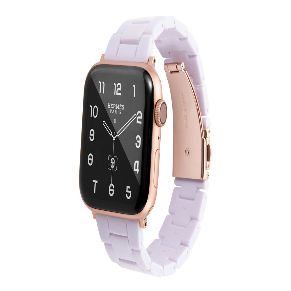 Applicable Apple iPhone Watch7 Smart Watch Band iWatch6543 Resin Strap Fashion Trend